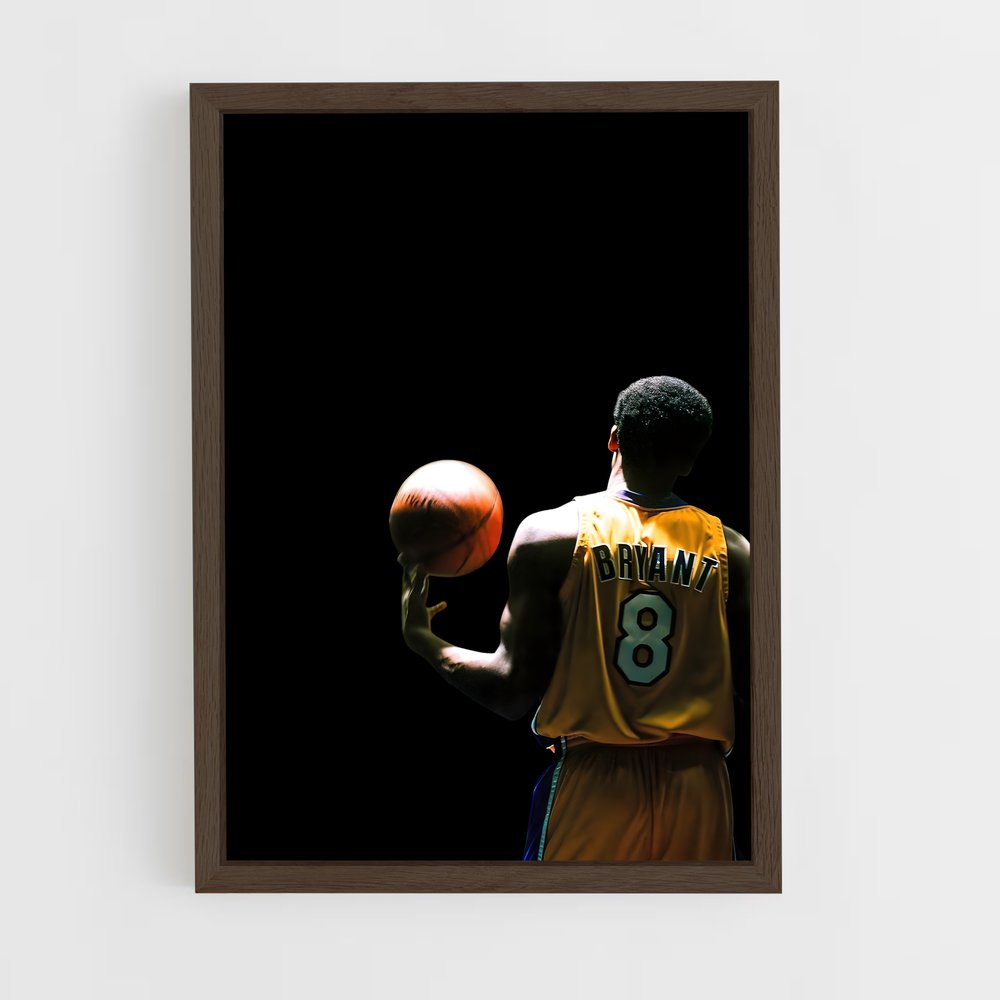 Poster Kobe de hommage – affiche Basketball (vue 5)